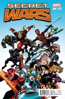 Secret Wars (2015) #6 (of 9) (1:25 Classic Variant)