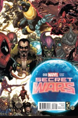 Secret Wars (2015) #8 (of 9) (1:20 Connecting Bianchi Variant)
