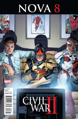 Nova (2016) #8 (Civil War Reenactment Variant)