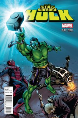 The Totally Awesome Hulk (2016) #7 (Civil War Reenactment Variant)