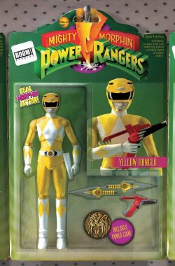 Mighty Morphin Power Rangers (2016) #5 (Action Figure Variant)