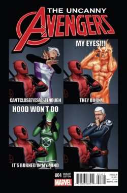Uncanny Avengers (2015b) #4 (1:10 Deadpool Variant)