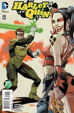 Harley Quinn (2014) #44 (Green Lantern 75th Anniversary Variant)