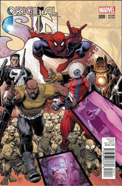 Original Sin (2014) #8 (of 8) (Connecting Adams Battle Variant)