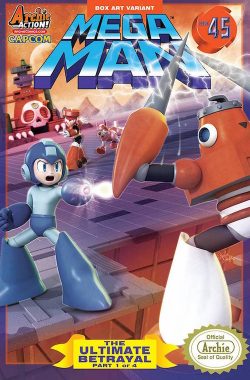 Mega Man (2011) #45 (Box Art Variant)
