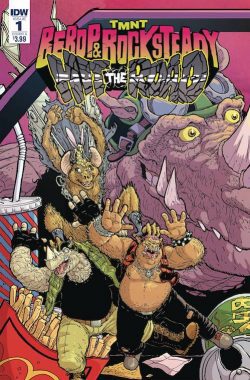 Teenage Mutant Ninja Turtles: Bebop & Rocksteady Hit the Road (2018) Set