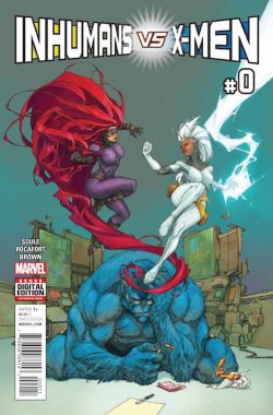 Inhumans vs. X-Men (2017) #0 (of 6)