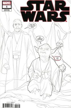 Star Wars (2020) #1 (One-Per-Store Sketch Variant)
