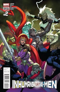 Inhumans vs. X-Men (2017) #2 (of 6)